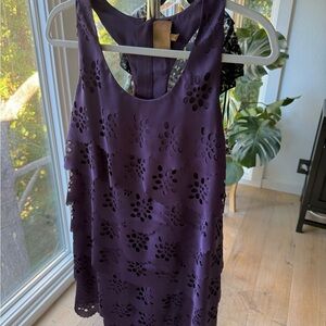 Ali Ro Racerback Tiered Mini Dress